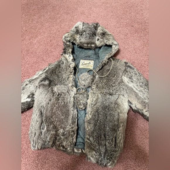 Vintage girls costhoodie jacket retro